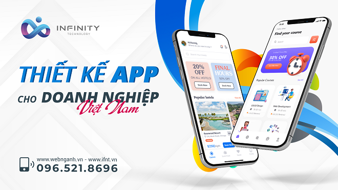 Những lý do nên thiết kế app mobile tại Infitech