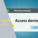 access denied là gì