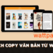 Download truyện từ wattpad