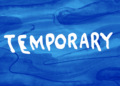Temporary là gì